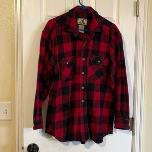 Field & Stream Red Black Buffalo Style Check Men’s XL Flannel